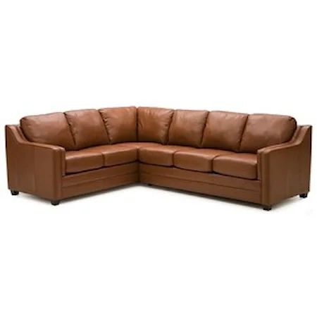 Contemporary 2-Piece L-Shaped Sectional